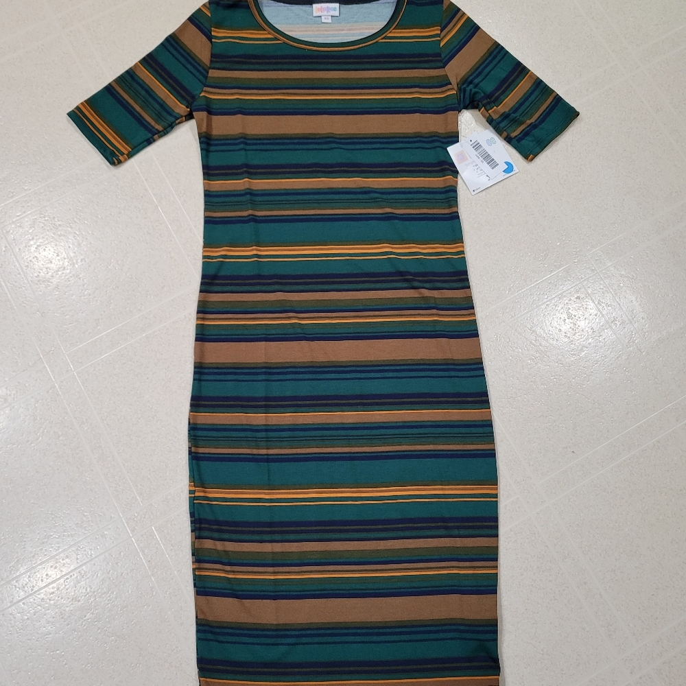 LuLaRoe Julia Dress Women's Size XS NWT